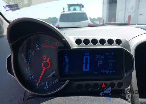 2013 Chevrolet Sonic Lt Auto из США, поврежденный, VIN 1G1JC5SH4D4252465